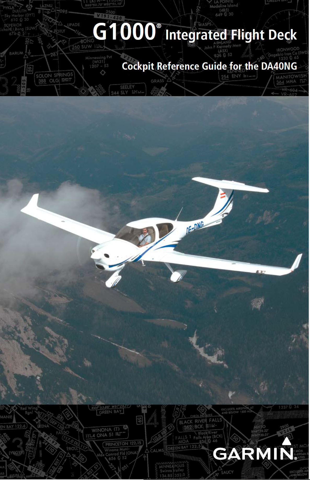 front cover for the G1000 cockpit reference guide